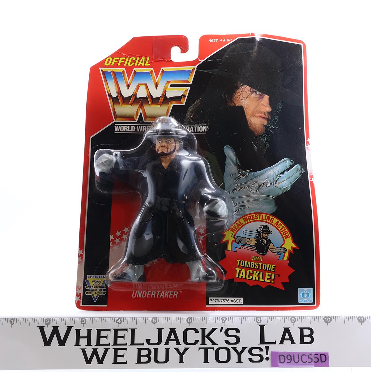 Undertaker Series 8 Red Card WWF Wrestling 1993 Hasbro Action Figure NEW SEALED