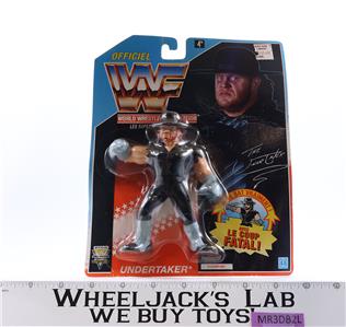 Undertaker FRENCH WWF Wrestling 1992 Hasbro Vintage Action Figure