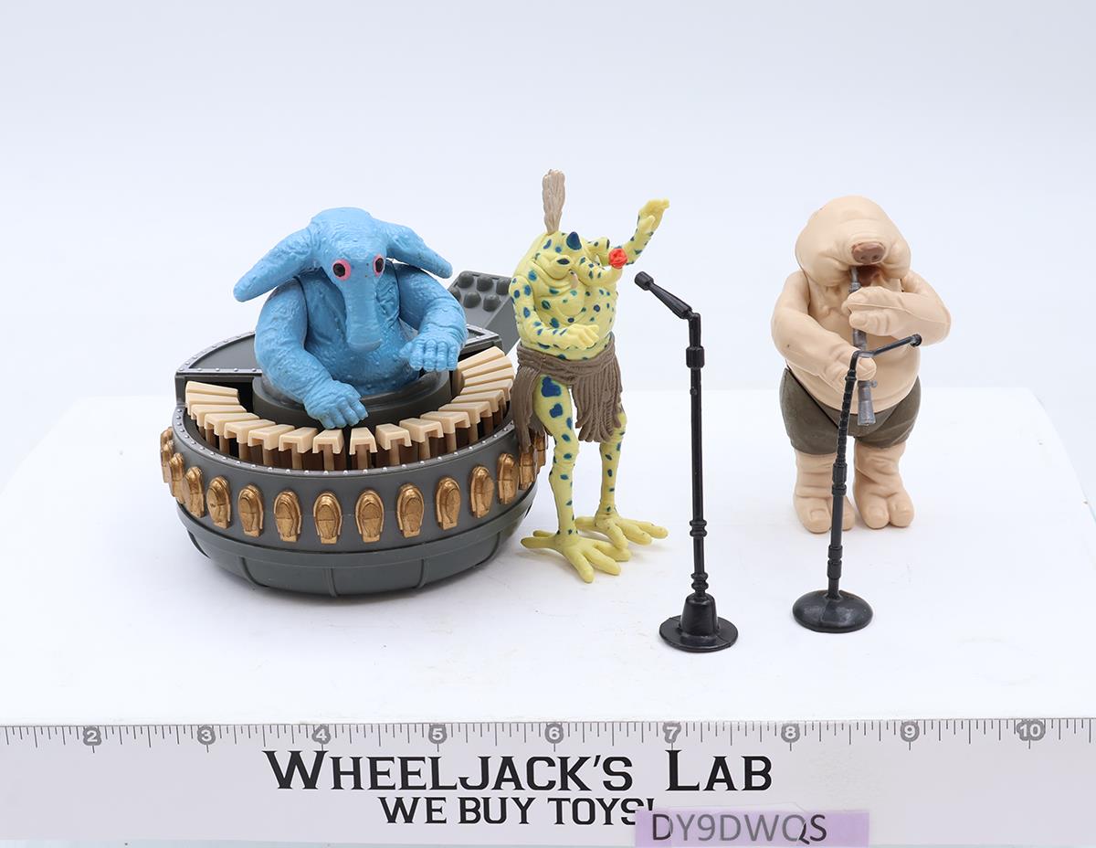 Sy Snootles & Max Rebo Band 100% Complete Star Wars 1983 Kenner Action Figures