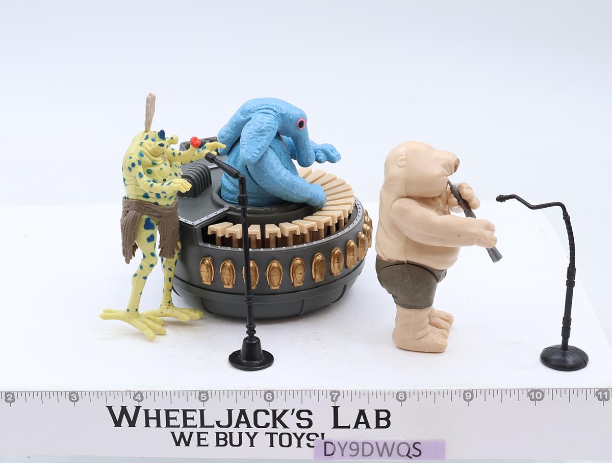 Sy Snootles & Max Rebo Band 100% Complete Star Wars 1983 Kenner Action Figures