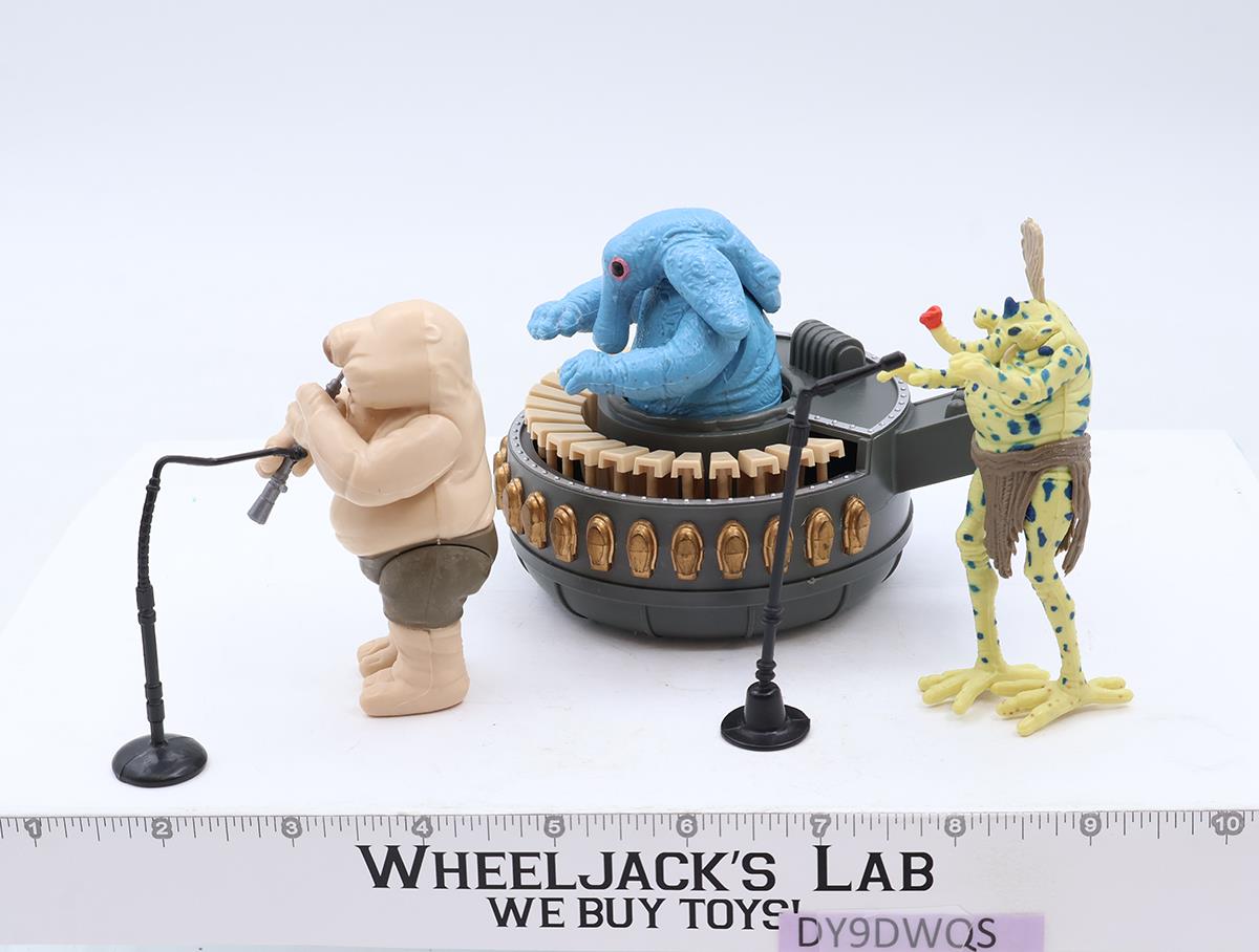 Sy Snootles & Max Rebo Band 100% Complete Star Wars 1983 Kenner Action Figures