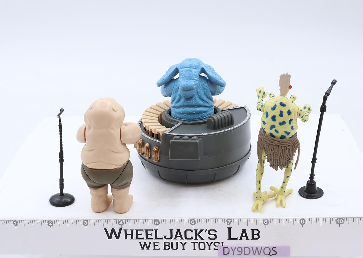 Sy Snootles & Max Rebo Band 100% Complete Star Wars 1983 Kenner Action Figures