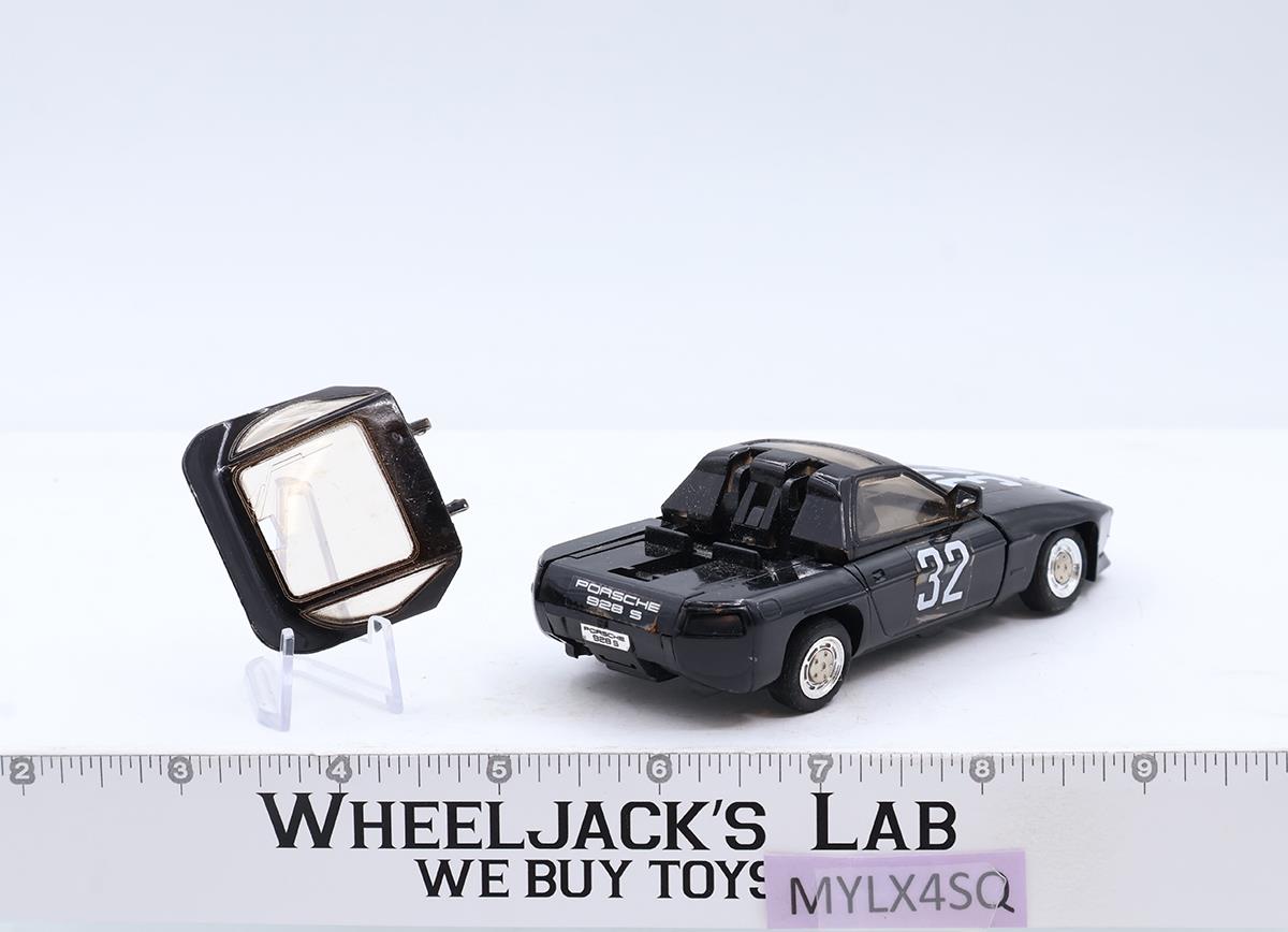 Herr Fiend Porsche 928S 1984 Super Gobots Go-Bots Bandai Vintage Action Figure