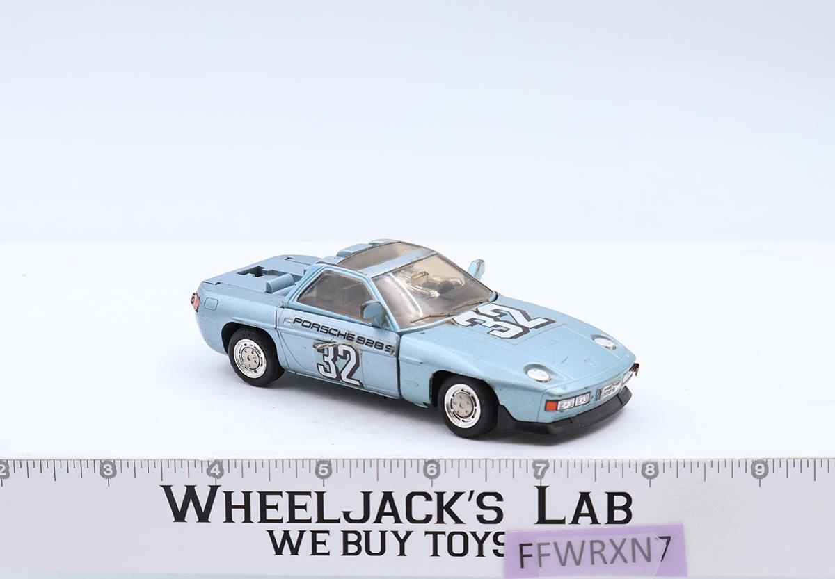 Porsche 928S DX BLUE Super Go-Bots Popy Machine Robo 1983 Japan Action Figure