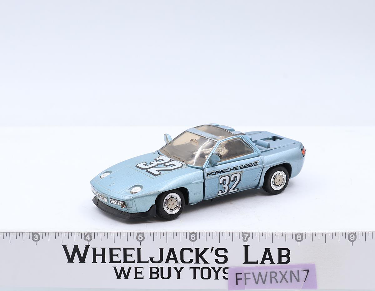 Porsche 928S DX BLUE Super Go-Bots Popy Machine Robo 1983 Japan Action Figure