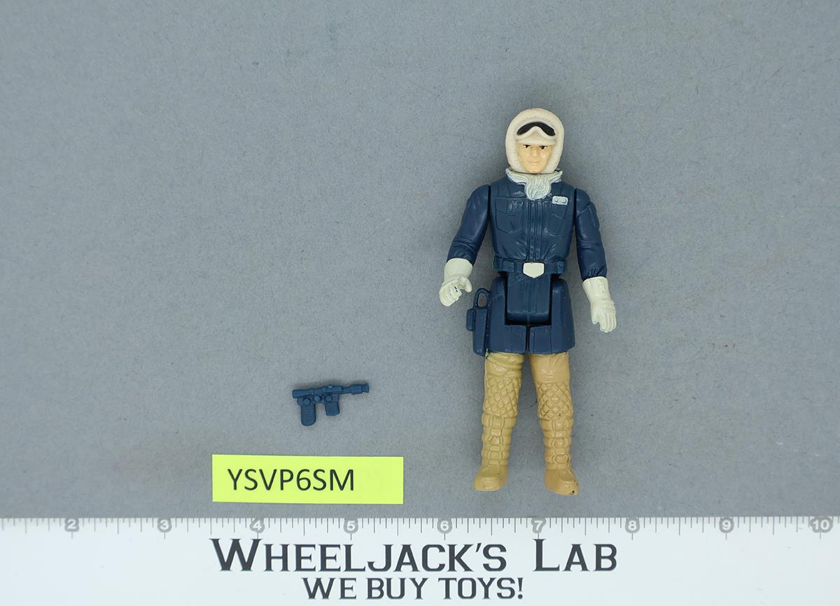 Han Solo Hoth 100% Complete Star Wars ESB 1980 Vintage Kenner Figure NO REPRO