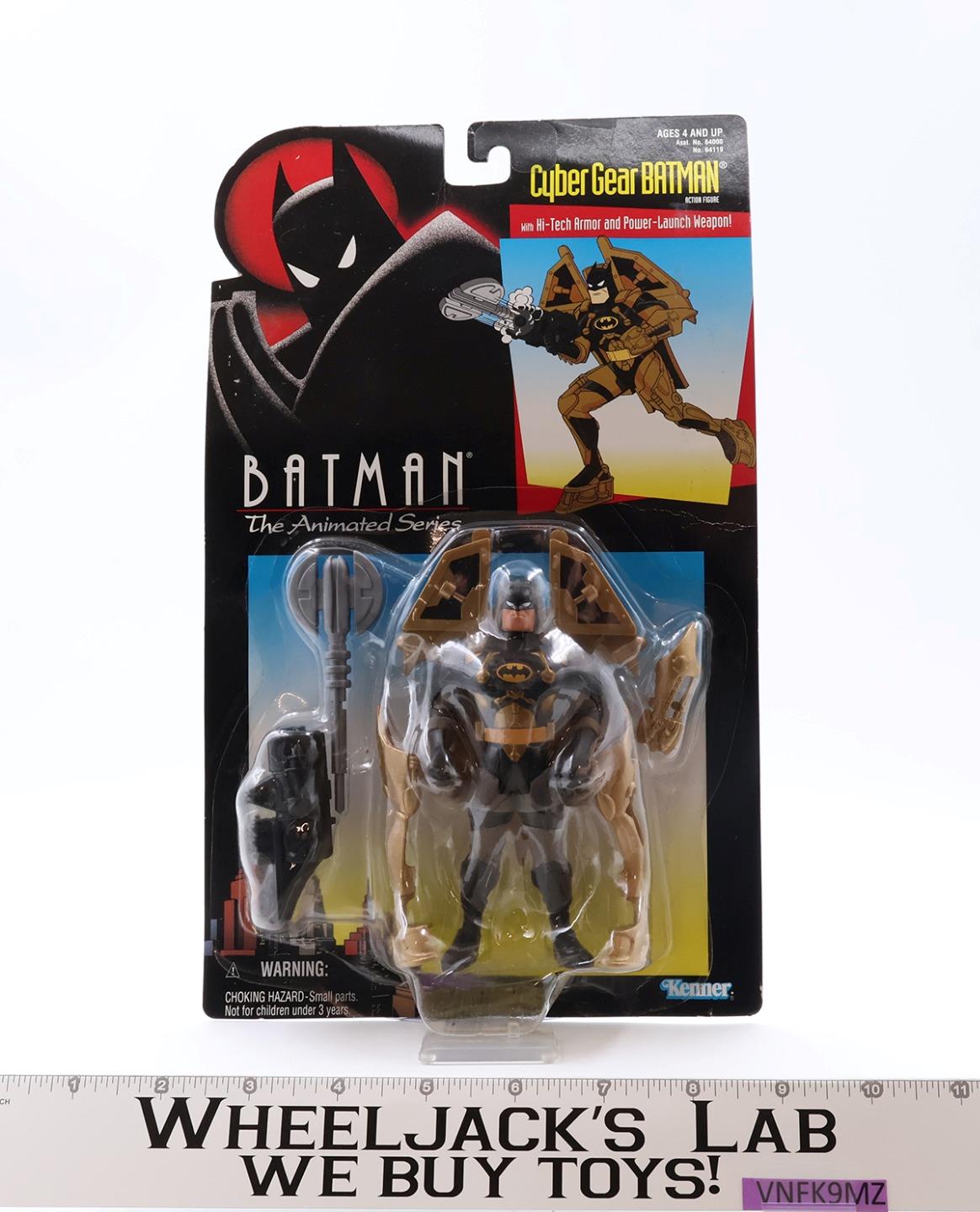 Cyber Gear Batman MOSC NEW Batman The Animated Series Kenner 1995 Action Figure