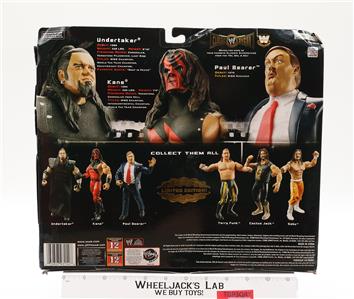 Undertaker Kane Paul Bearer WWE Classic Super Stars Jakks Pacific