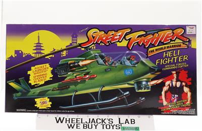 Heli-Fighter Street Fighter GI Joe 1993 Hasbro Action Figure