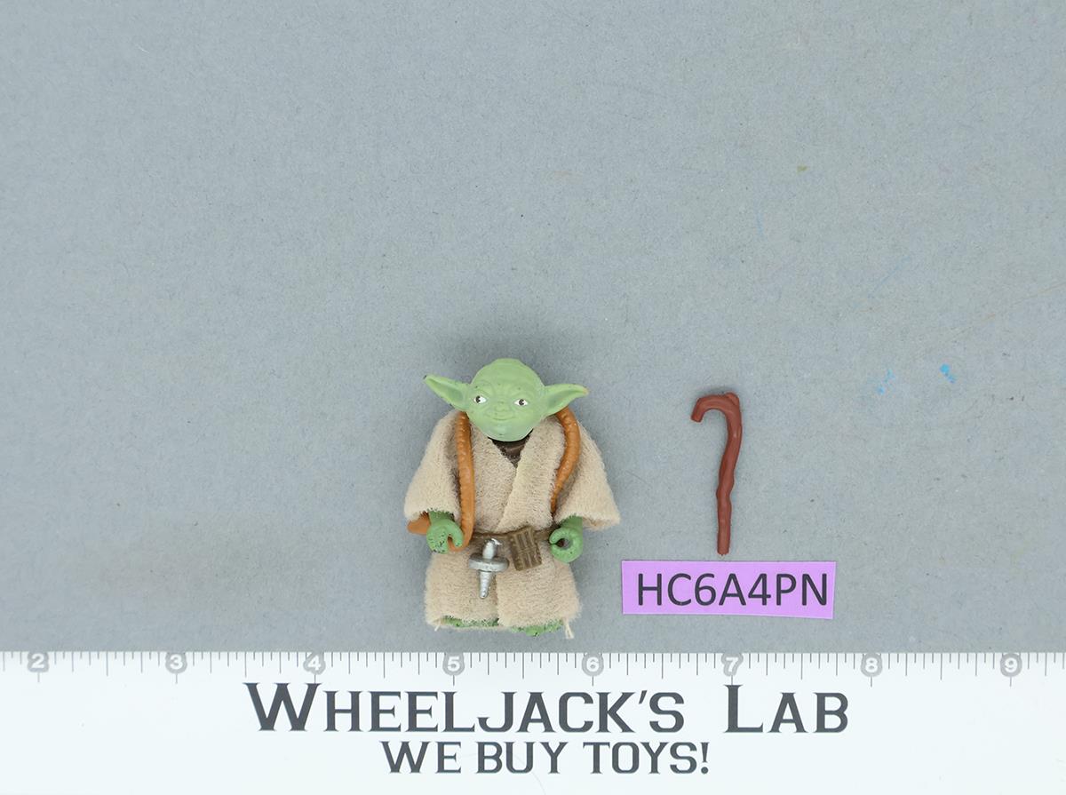 Yoda W/BROWN Snake 100% Complete Star Wars ESB 1980 Vintage Kenner NO REPRO