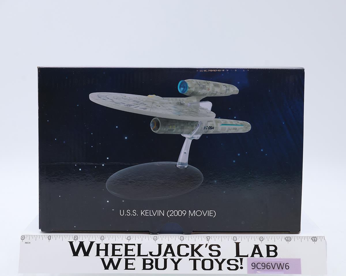 U.S.S. Kelvin Star Trek 2009 Movie 2015 Eaglemoss XL Model Ship NEW MIB