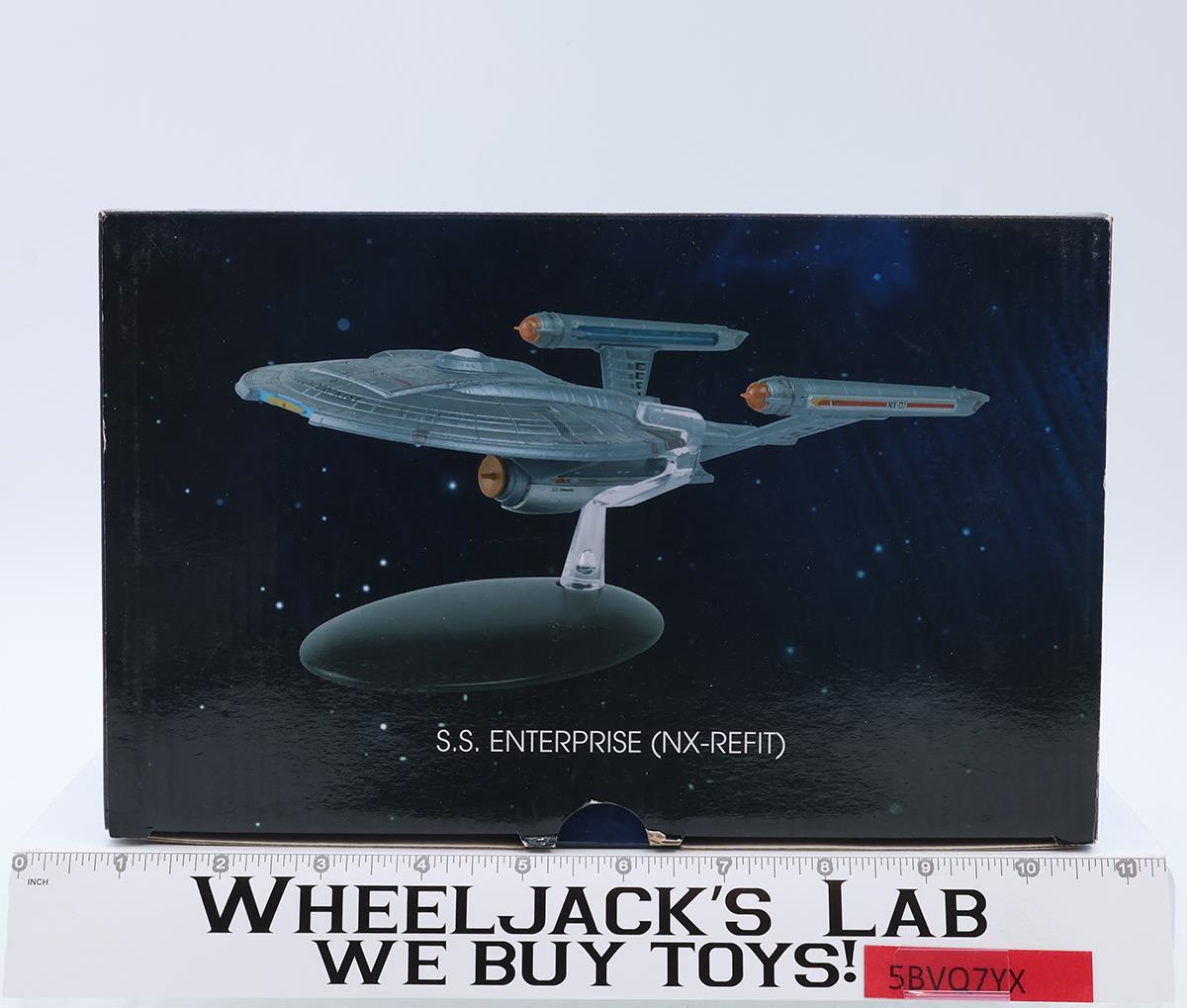 SS Enterprise NX-Refit Star Trek Eaglemoss Replica Model Ship NEW MIB