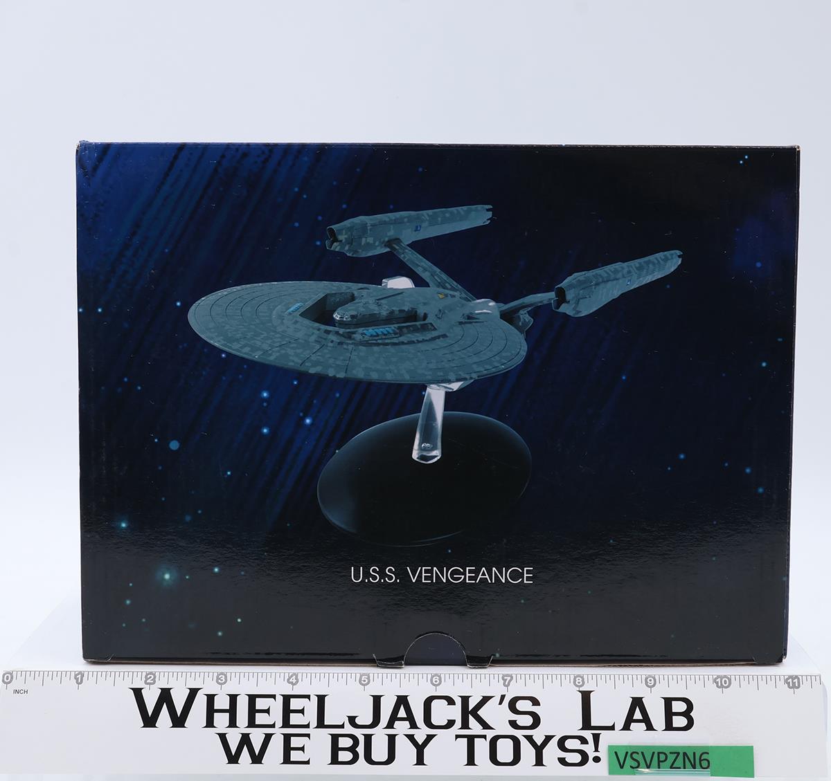 USS Vengeance Star Trek Into Darkness Eaglemoss Replica Model Ship NEW MIB