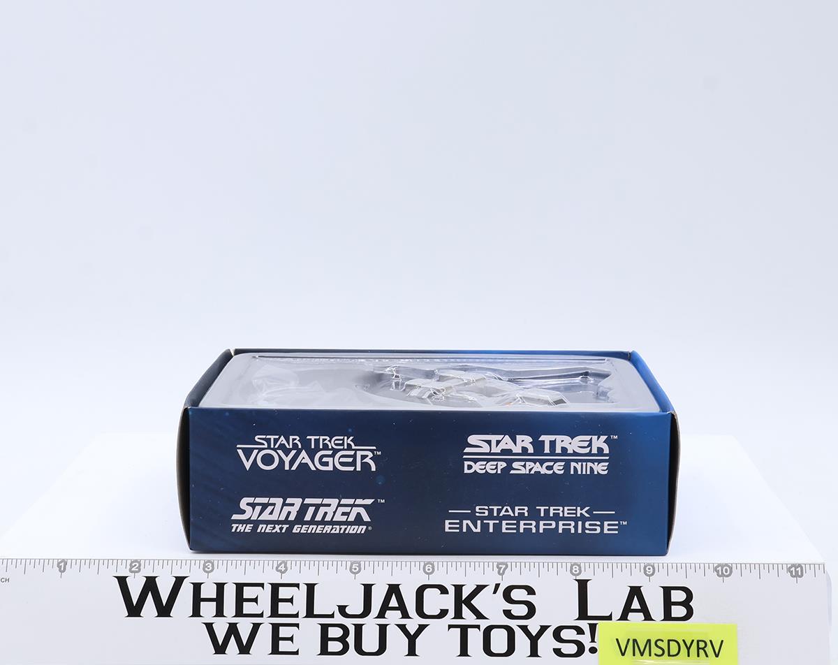 Federation Attack Fighter Star Trek Eaglemoss Replica Model Ship NEW MIB