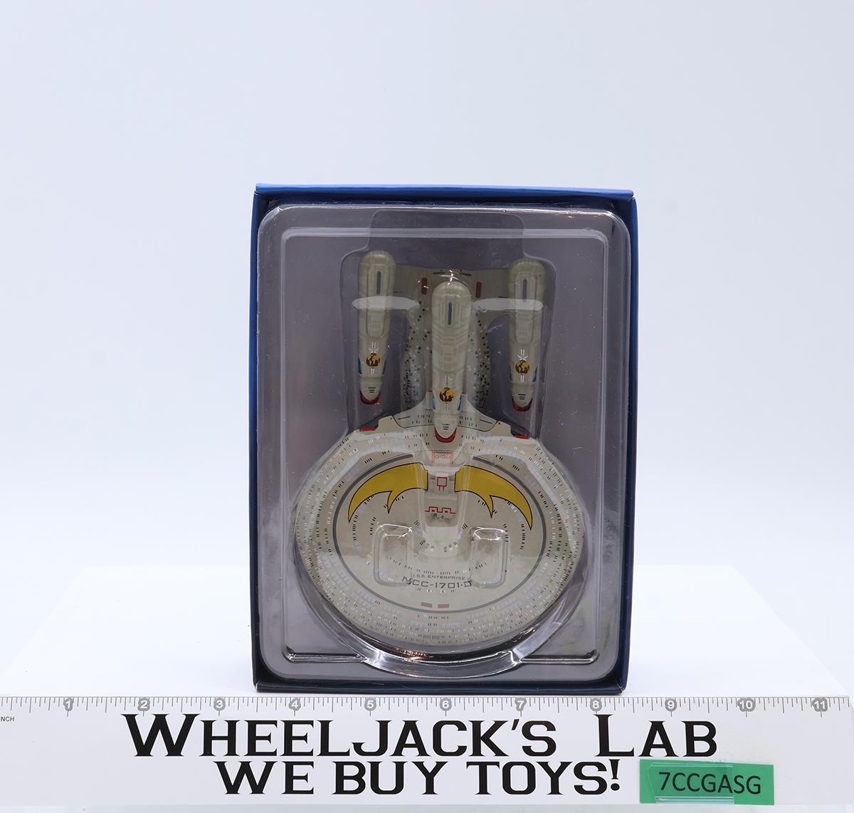 USS Enterprise NCC-1701-D Star Trek Eaglemoss Replica Model Ship NEW MIB