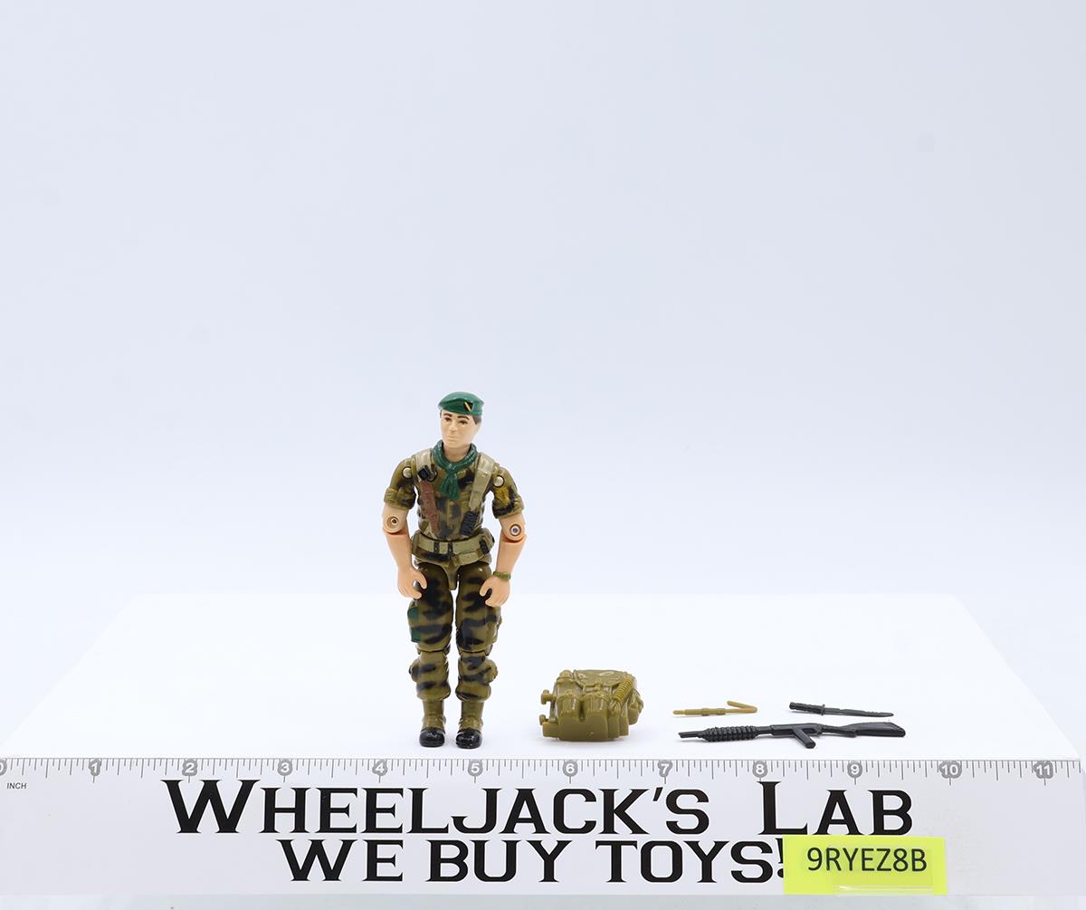 Lt. Falcon V1 100% Complete W/ 34Card 1987 G.I. Joe Hasbro Vintage Action Figure