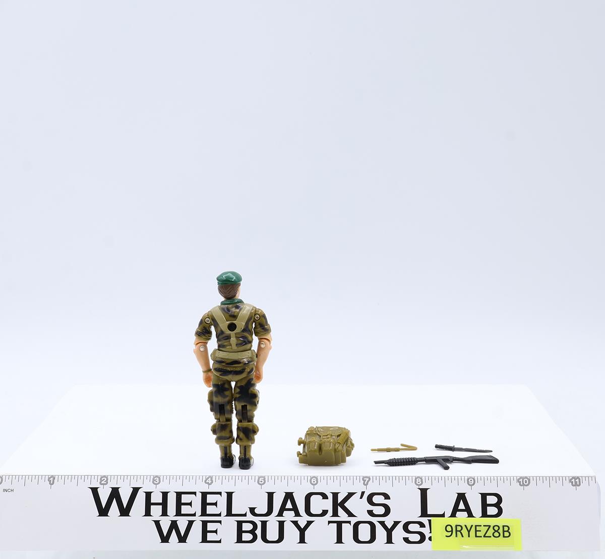 Lt. Falcon V1 100% Complete W/ 34Card 1987 G.I. Joe Hasbro Vintage Action Figure