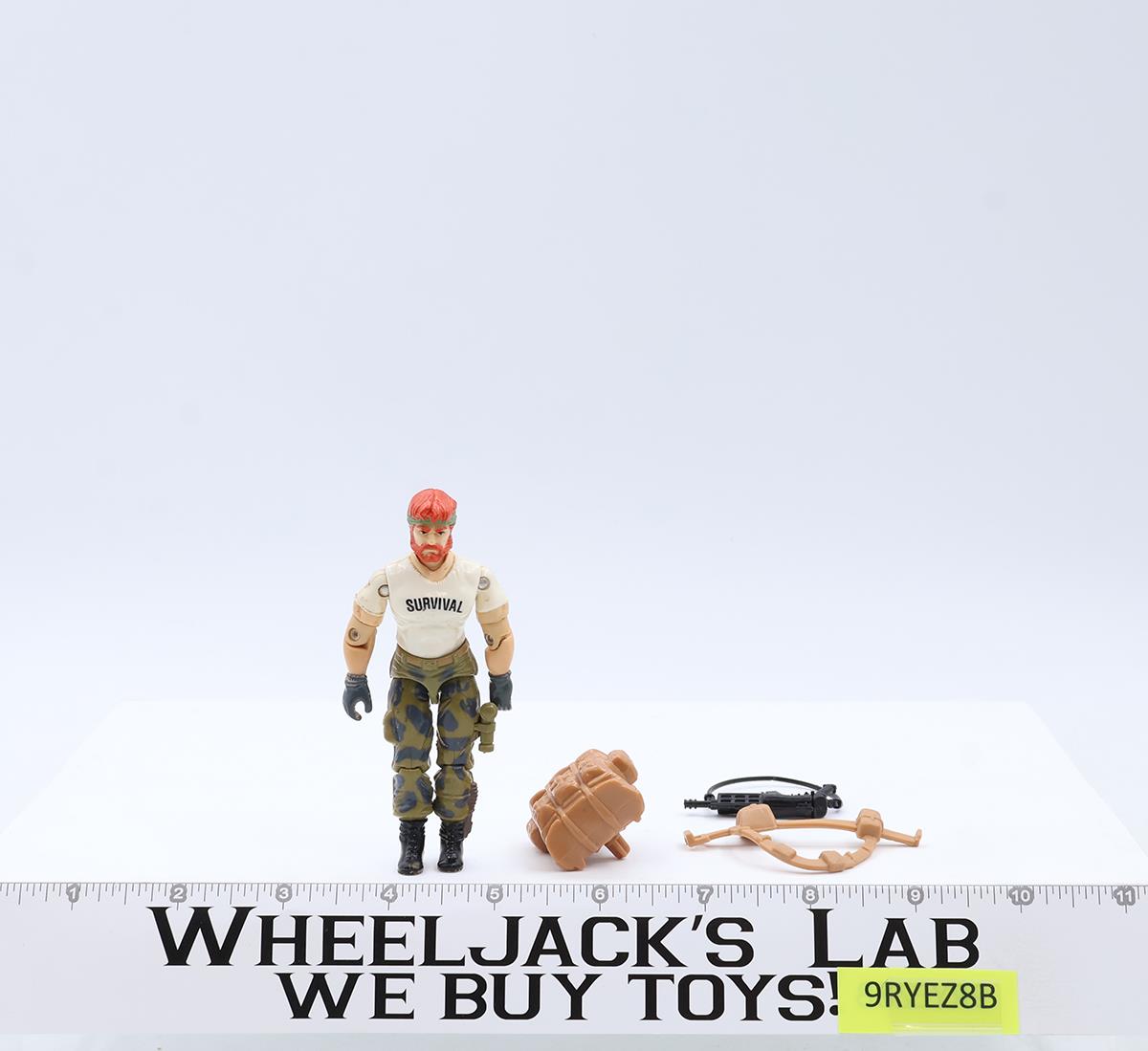 Outback V1 100% Complete W/Cardback GI Joe Action Figure Vintage 1987 Hasbro