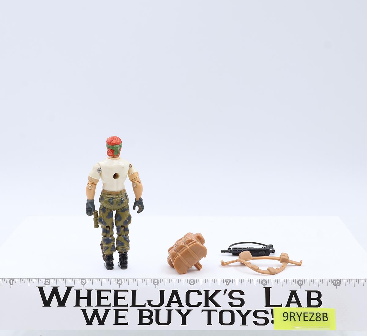 Outback V1 100% Complete W/Cardback GI Joe Action Figure Vintage 1987 Hasbro