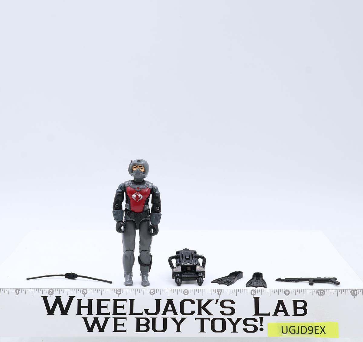 Eels V1 W/ 34 Cardback 100% Complete G.I. Joe 1985 Hasbro Vintage UNPUNCHED