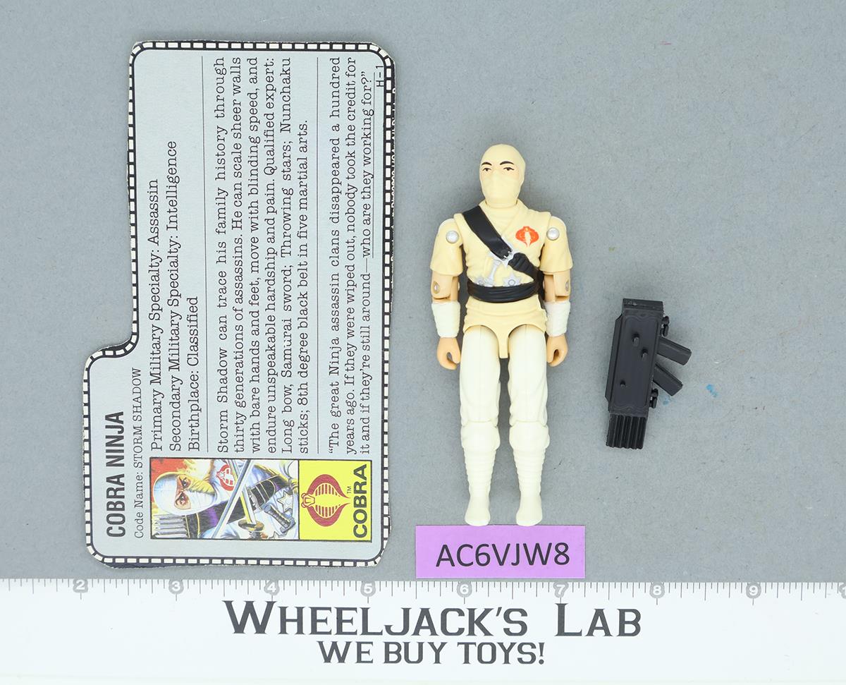 Storm Shadow V1 G.I. Joe 1984 Hasbro Vintage Action Figure