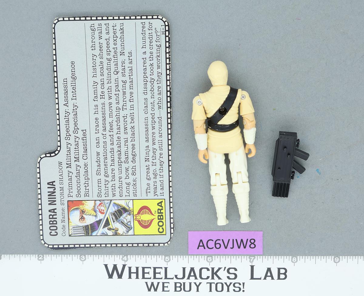Storm Shadow V1 G.I. Joe 1984 Hasbro Vintage Action Figure