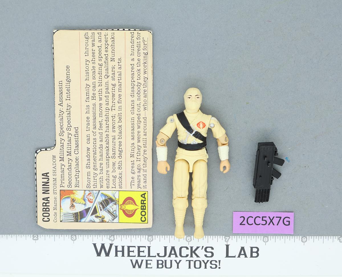 Storm Shadow V1 G.I. Joe 1984 Hasbro Vintage Action Figure