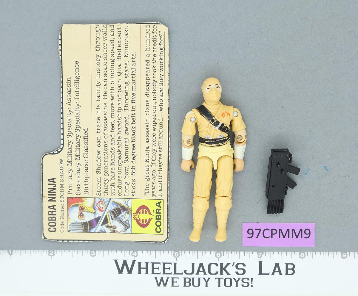 Storm Shadow V1 G.I. Joe 1984 Hasbro Vintage Action Figure