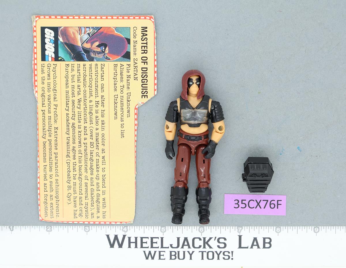 Zartan V1 G.I. Joe 1984 Hasbro Vintage Action Figure