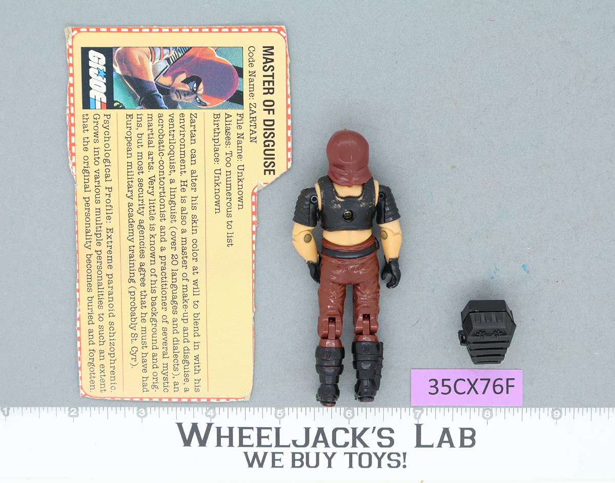 Zartan V1 G.I. Joe 1984 Hasbro Vintage Action Figure