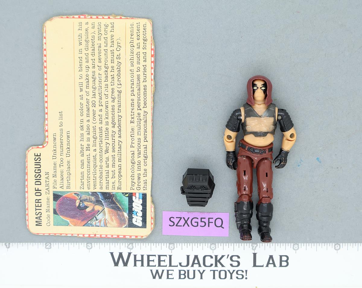 Zartan V1 G.I. Joe 1984 Hasbro Vintage Action Figure