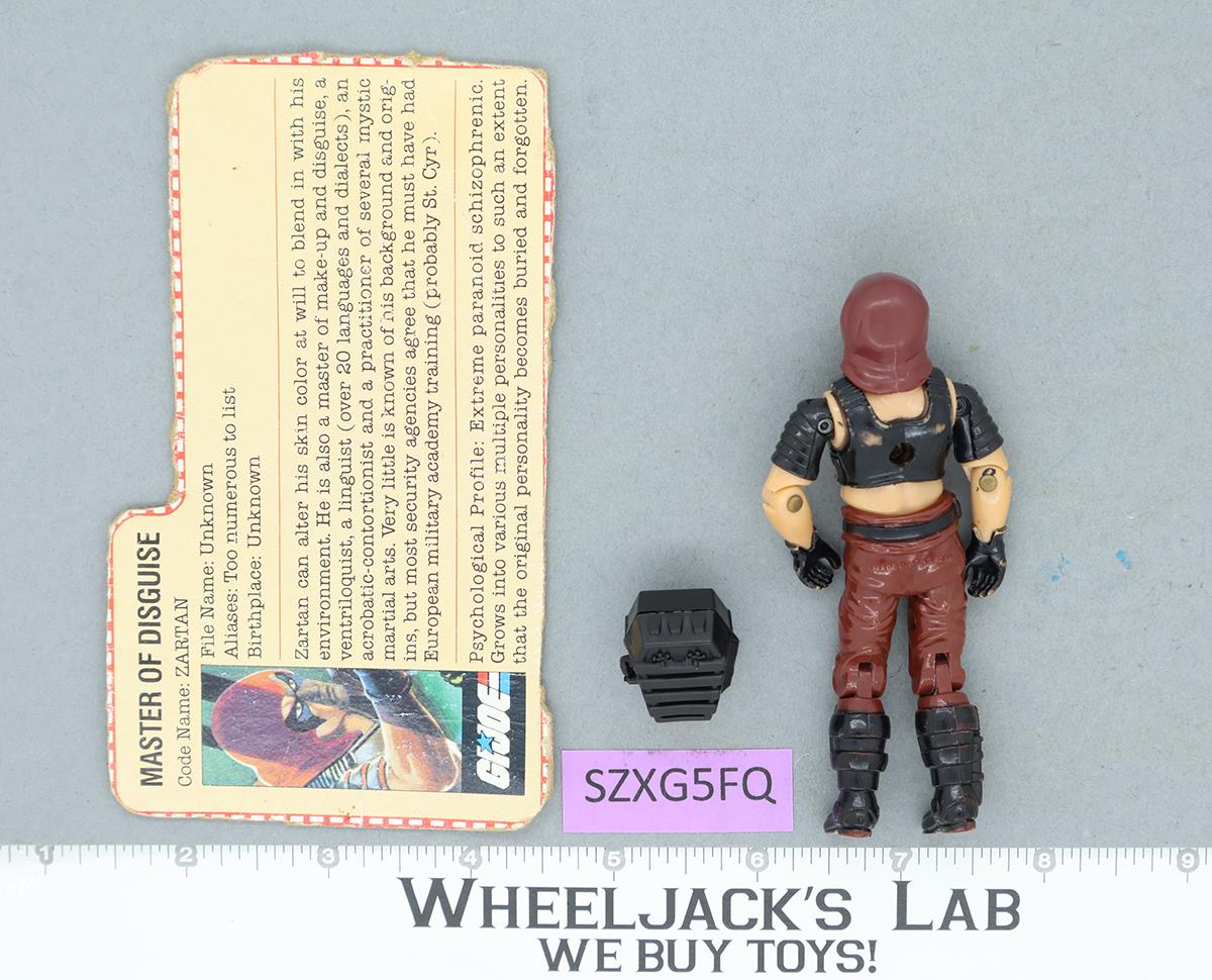 Zartan V1 G.I. Joe 1984 Hasbro Vintage Action Figure