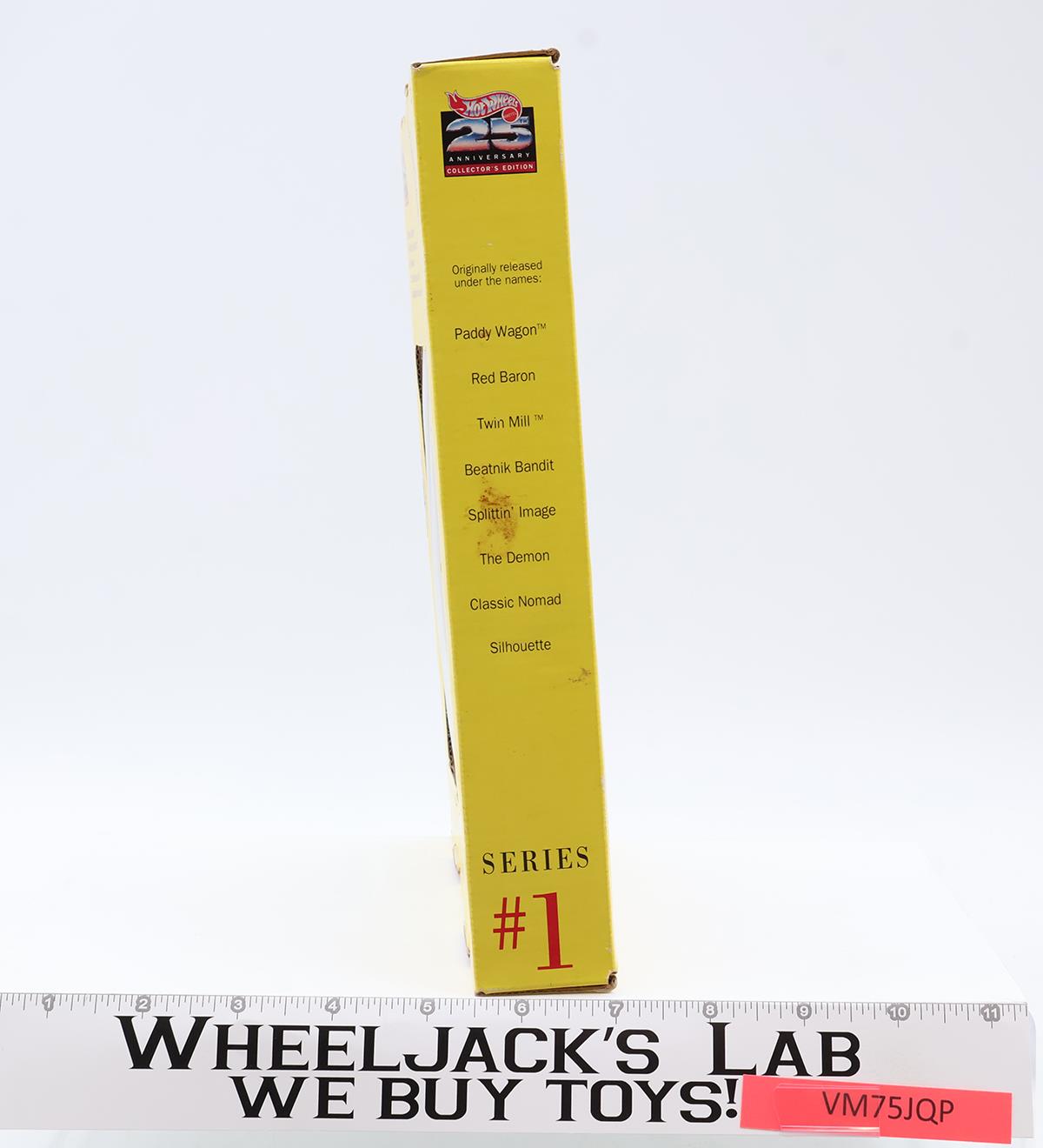 Hot Wheels Redline 25th Anniv Collector's Edition Series 1 Mattel 1993 MISB NEW