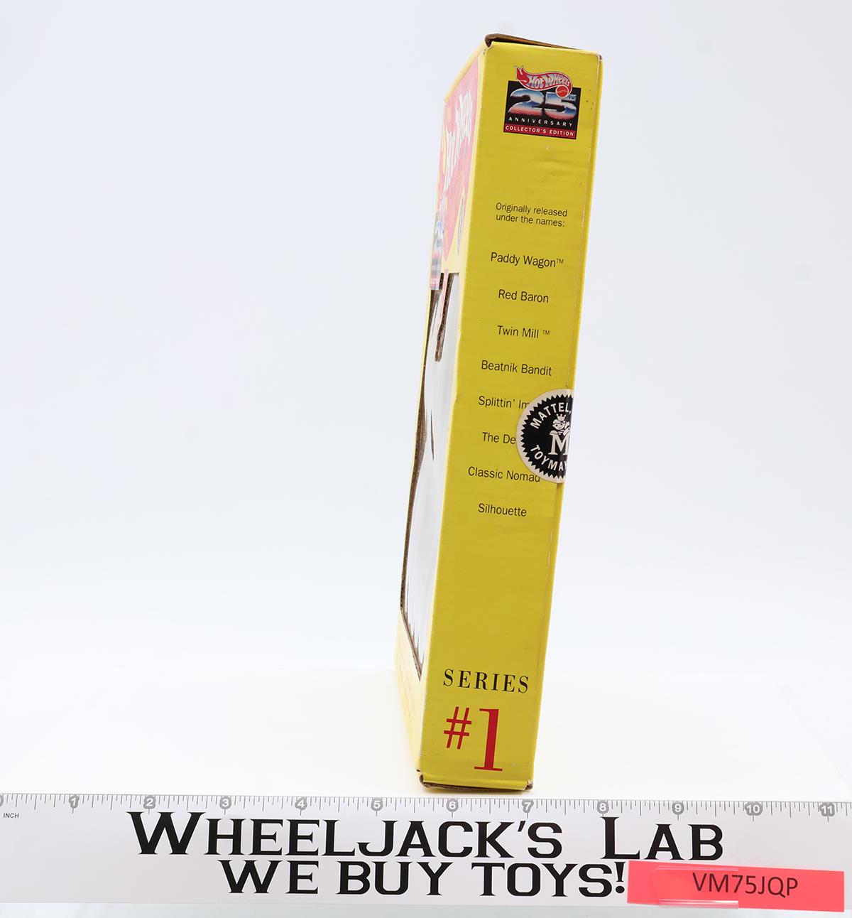 Hot Wheels Redline 25th Anniv Collector's Edition Series 1 Mattel 1993 MISB NEW