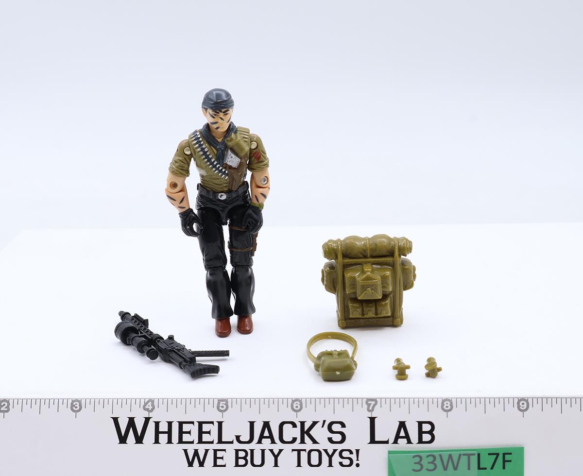 Tunnel Rat V1 100% Complete 34 Cardback G.I. Joe 1987 Hasbro Vintage Figure