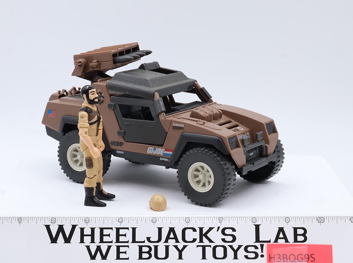 Vamp Mark II Attack Jeep W/ Clutch 100% Complete GI Joe 1984 Hasbro Vehicle