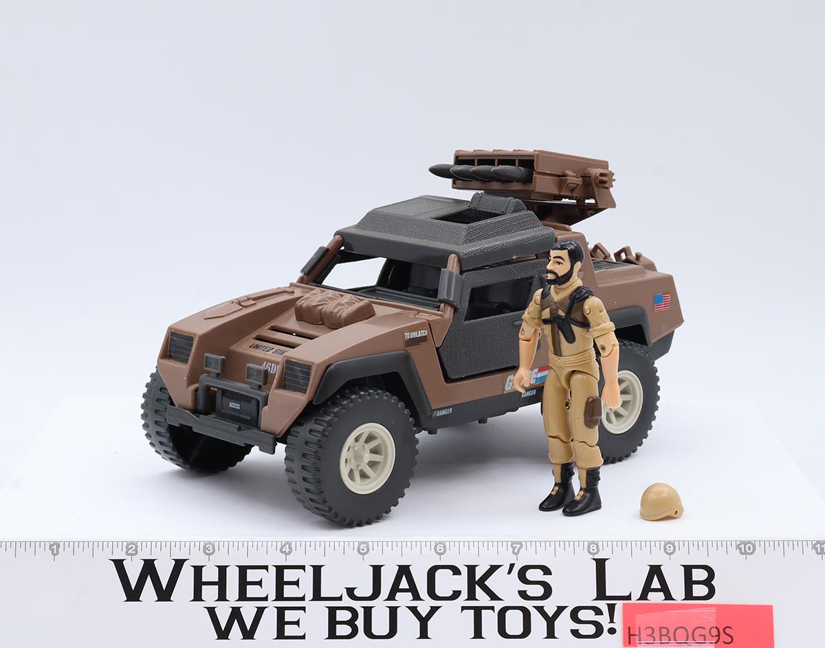 Vamp Mark II Attack Jeep W/ Clutch 100% Complete GI Joe 1984 Hasbro Vehicle