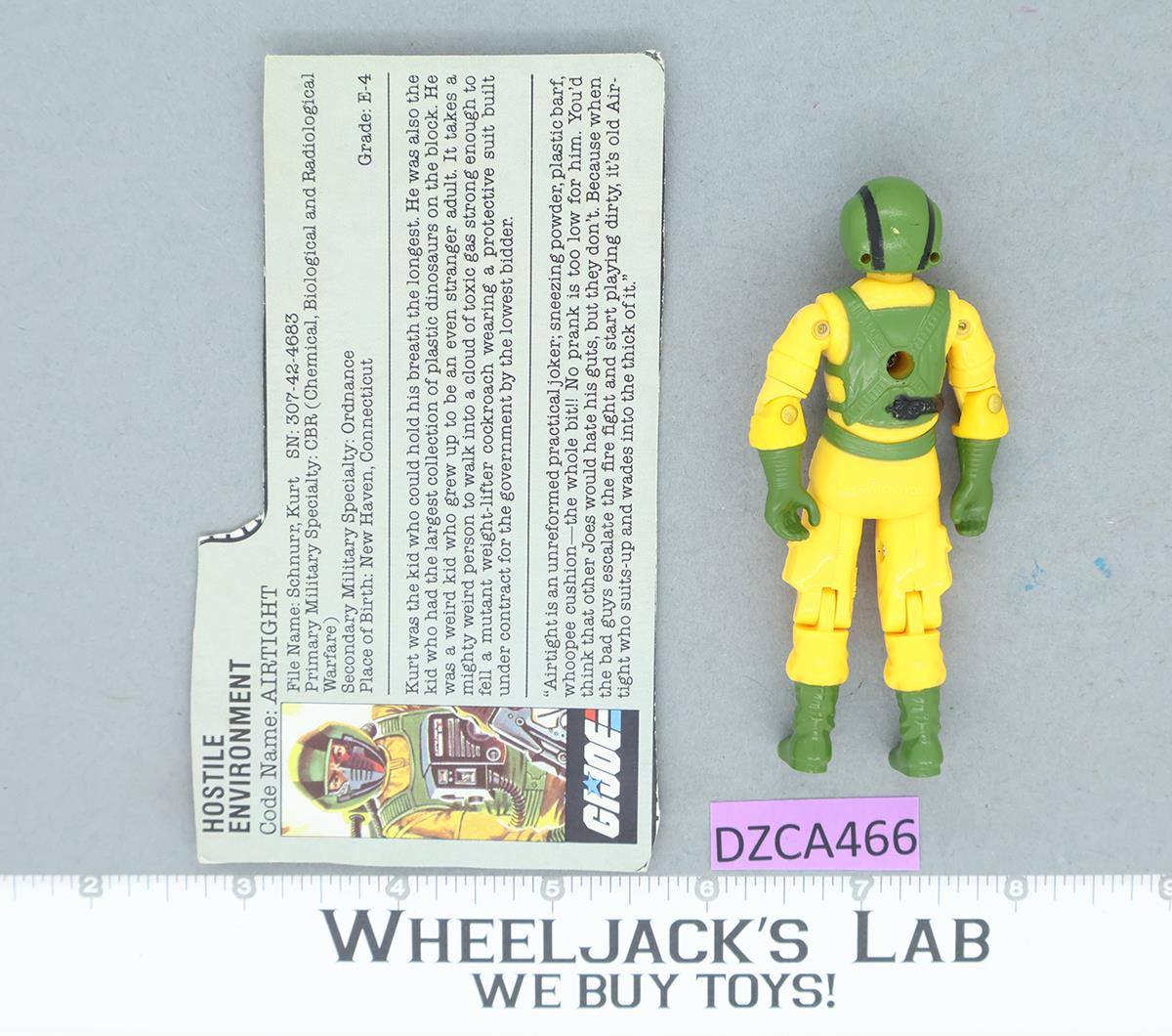 Airtight V1 G.I. Joe 1985 Hasbro Vintage Action Figure