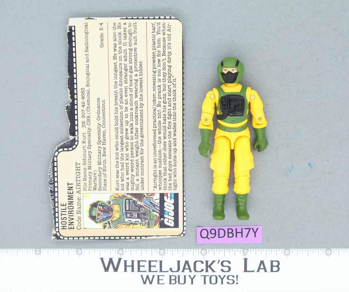 Airtight V1 G.I. Joe 1985 Hasbro Vintage Action Figure