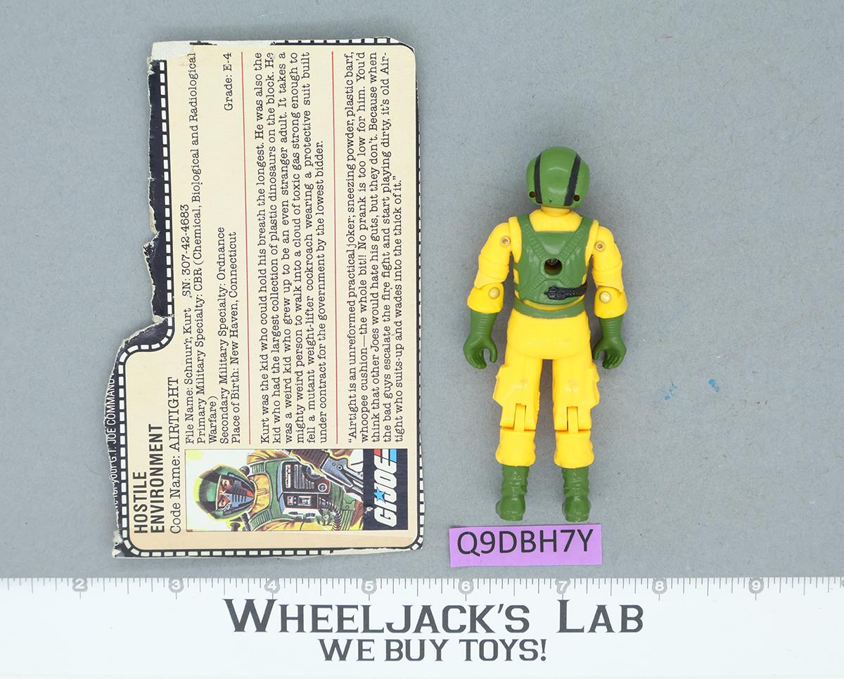 Airtight V1 G.I. Joe 1985 Hasbro Vintage Action Figure