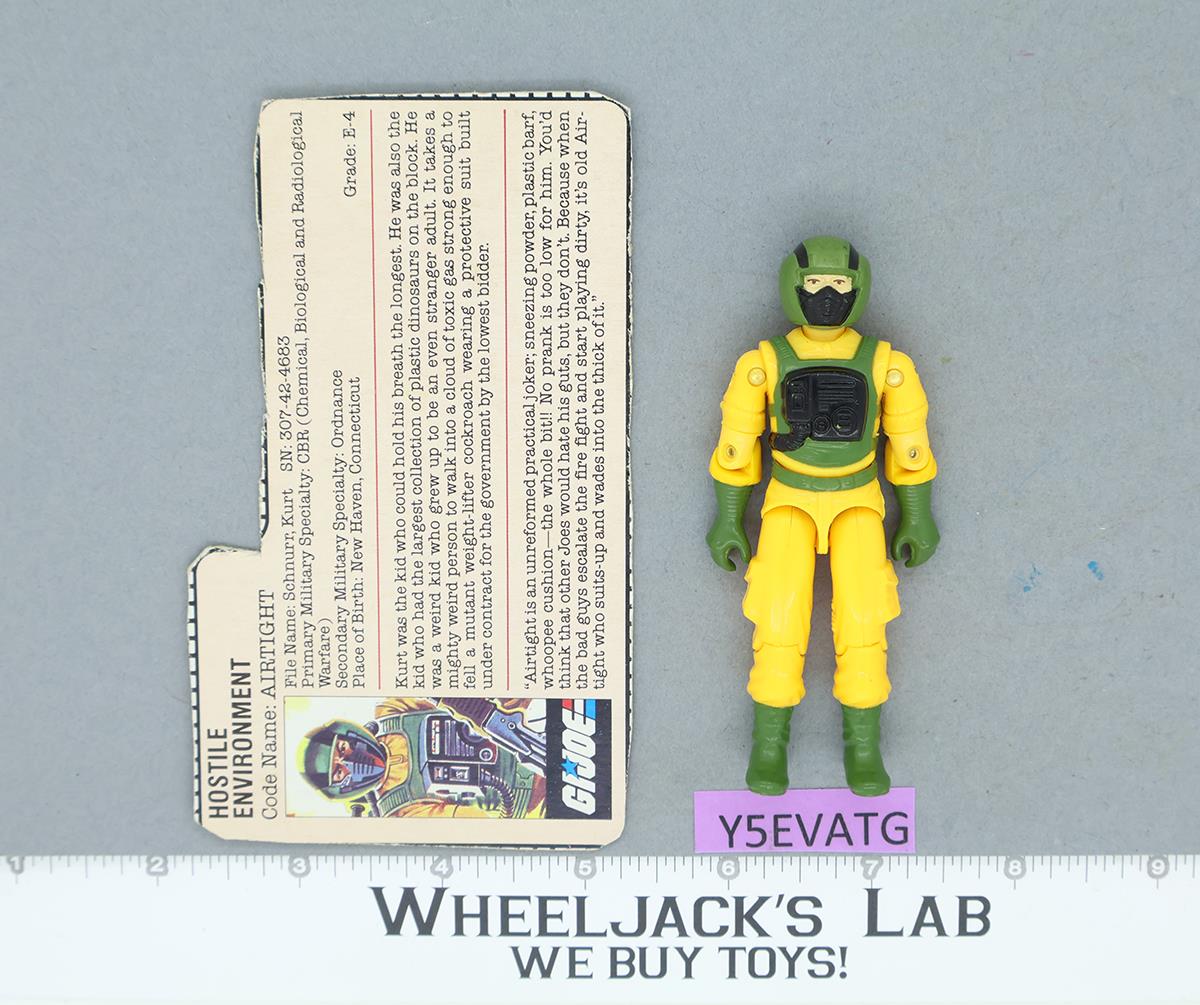 Airtight V1 G.I. Joe 1985 Hasbro Vintage Action Figure