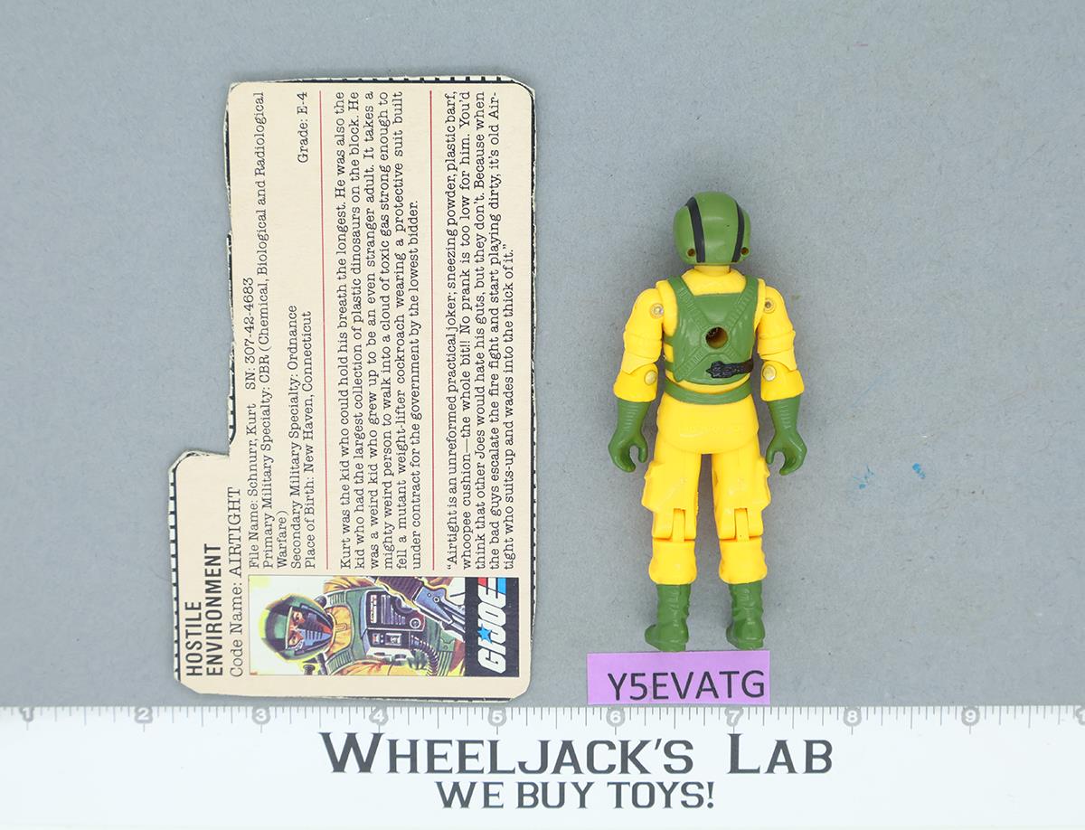 Airtight V1 G.I. Joe 1985 Hasbro Vintage Action Figure