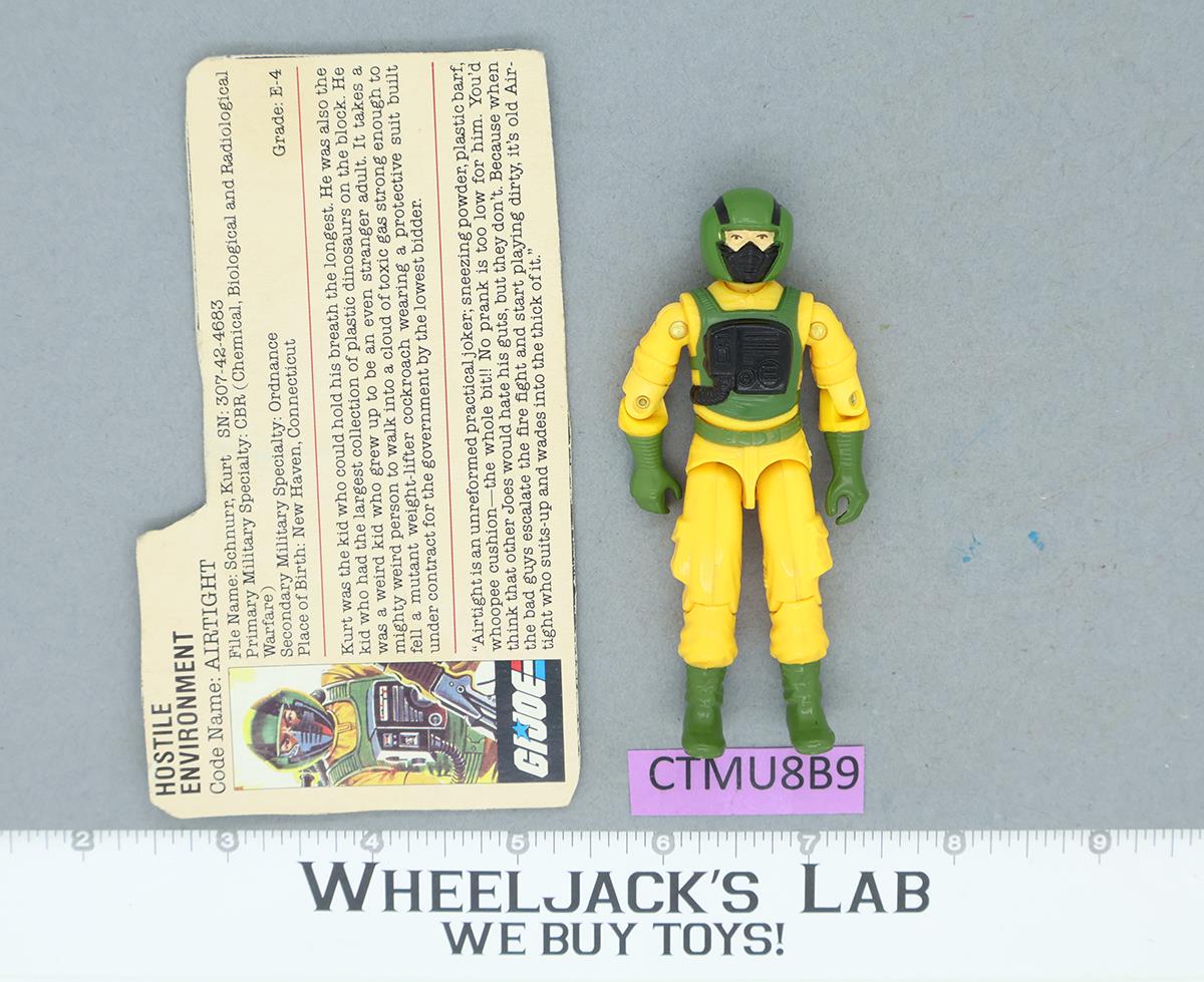 Airtight V1 G.I. Joe 1985 Hasbro Vintage Action Figure