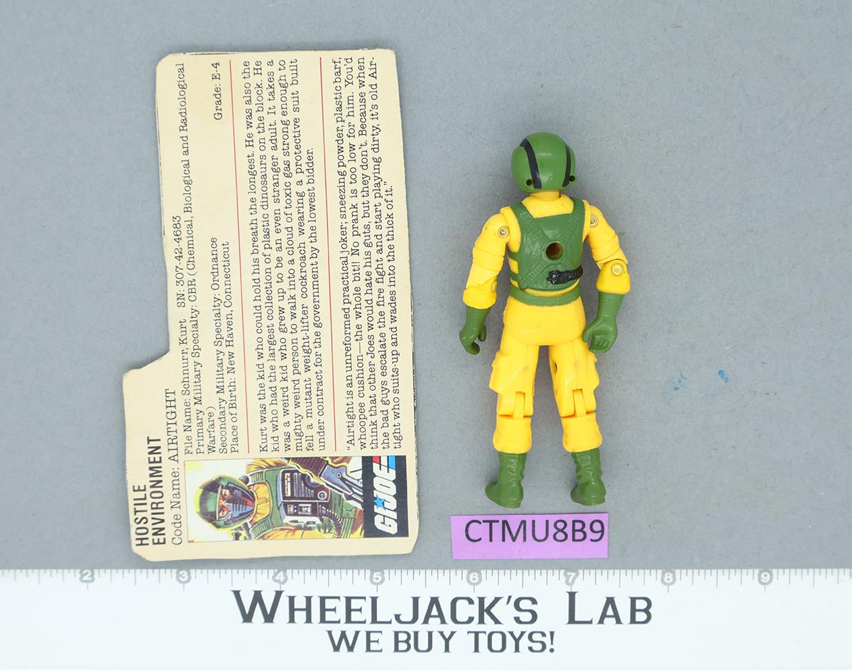 Airtight V1 G.I. Joe 1985 Hasbro Vintage Action Figure
