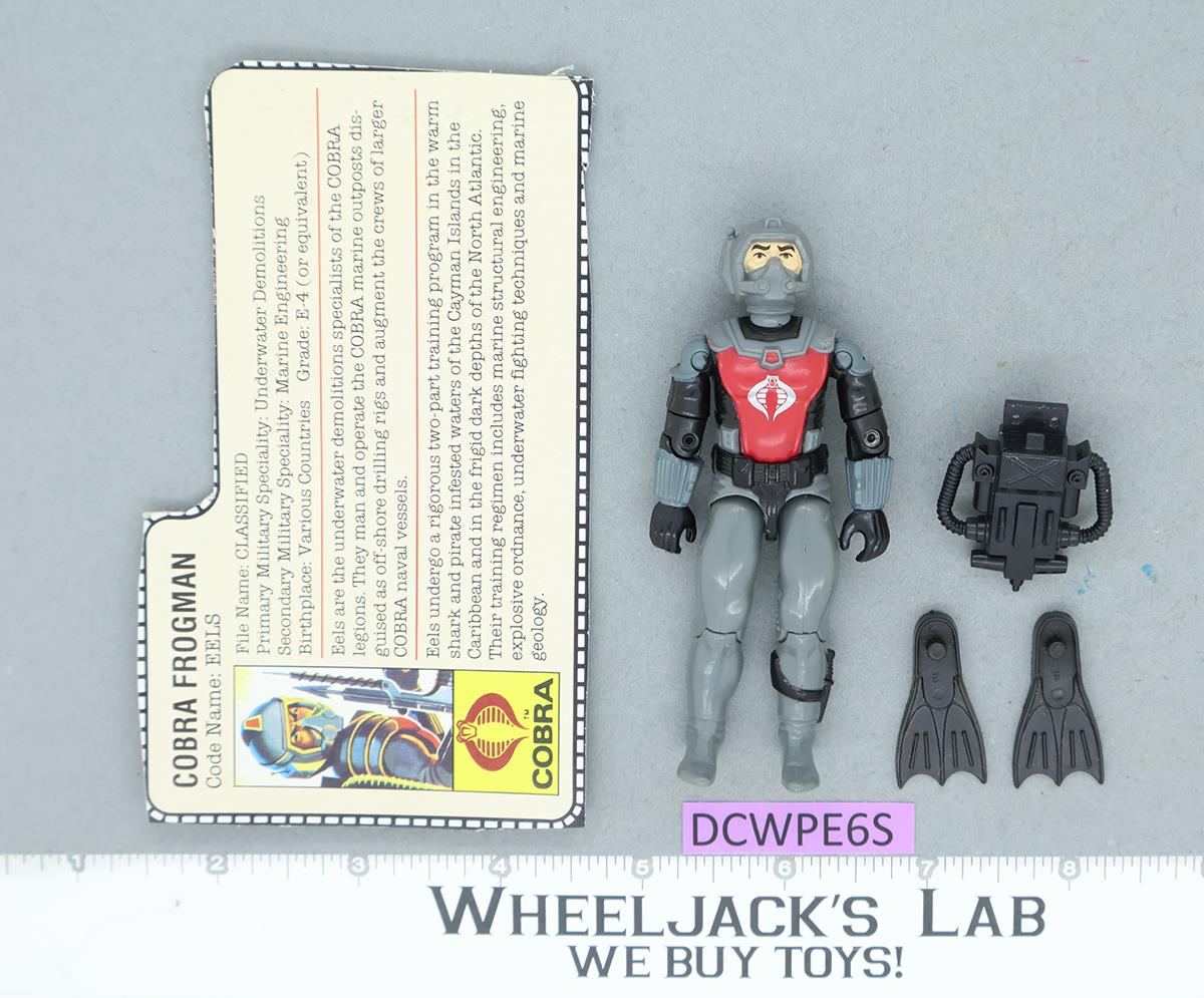 Eels V1 G.I. Joe 1985 Hasbro Vintage Action Figure