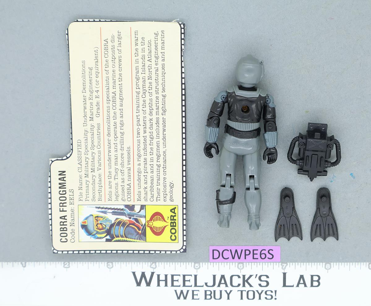 Eels V1 G.I. Joe 1985 Hasbro Vintage Action Figure