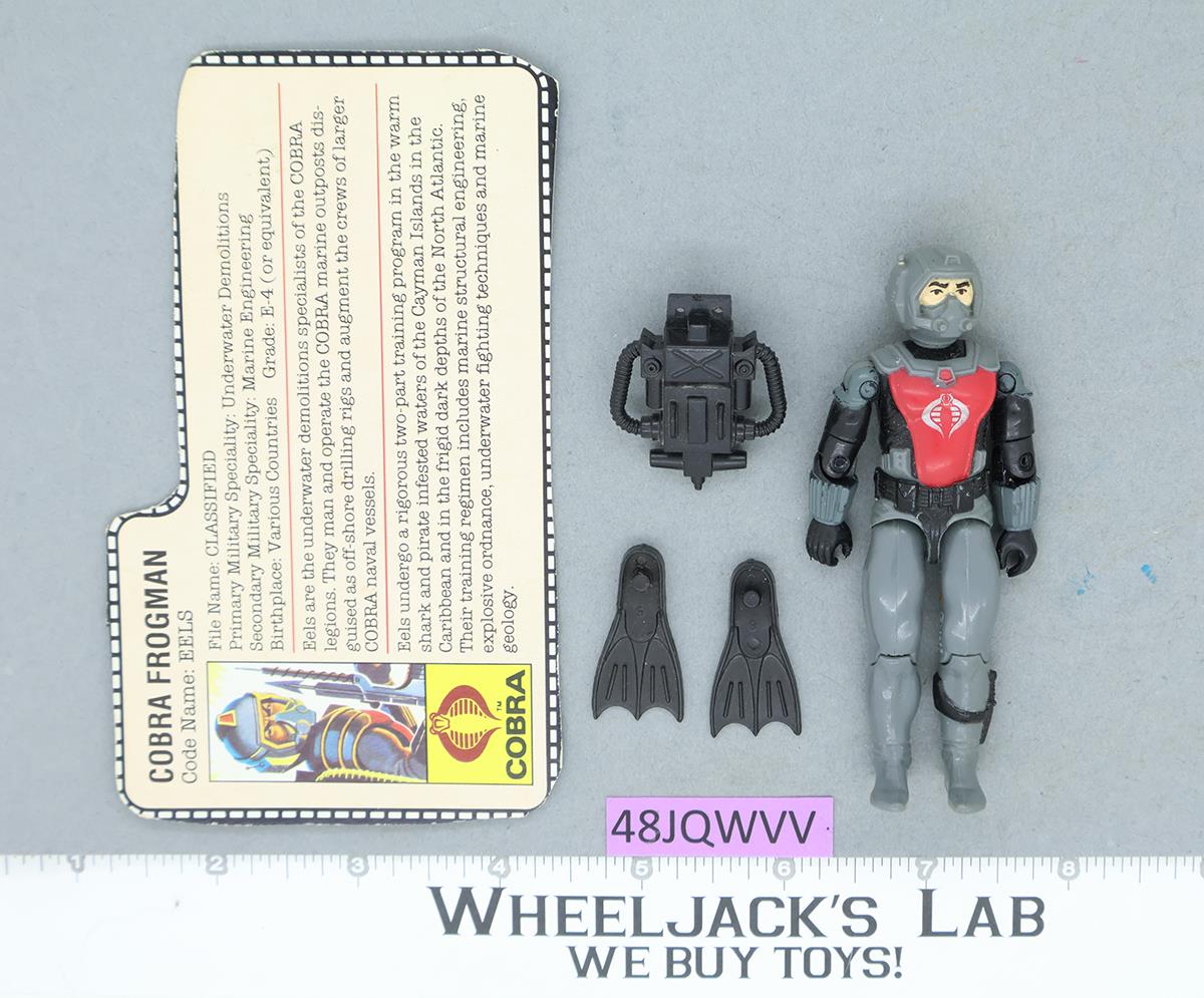 Eels V1 G.I. Joe 1985 Hasbro Vintage Action Figure