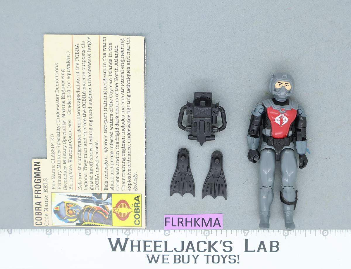 Eels V1 G.I. Joe 1985 Hasbro Vintage Action Figure