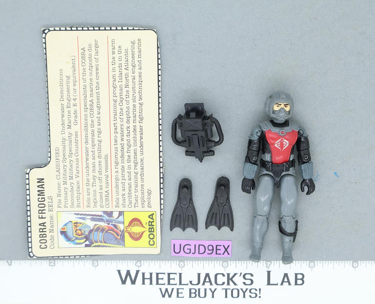 Eels V1 G.I. Joe 1985 Hasbro Vintage Action Figure