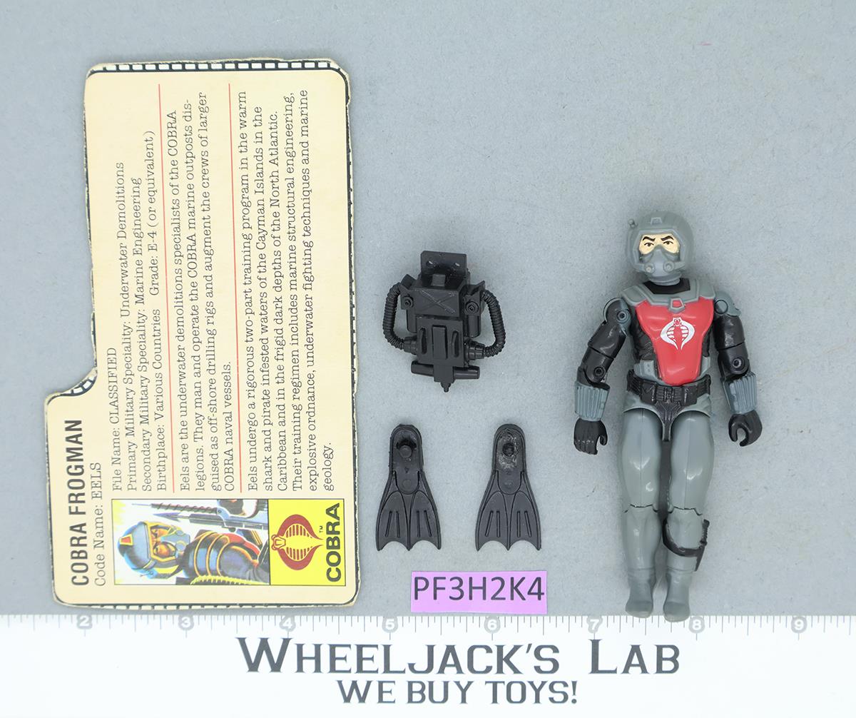 Eels V1 G.I. Joe 1985 Hasbro Vintage Action Figure